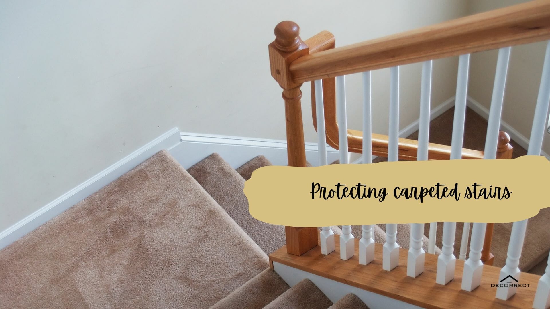 How to Protect Carpet on Stairs Decorrect